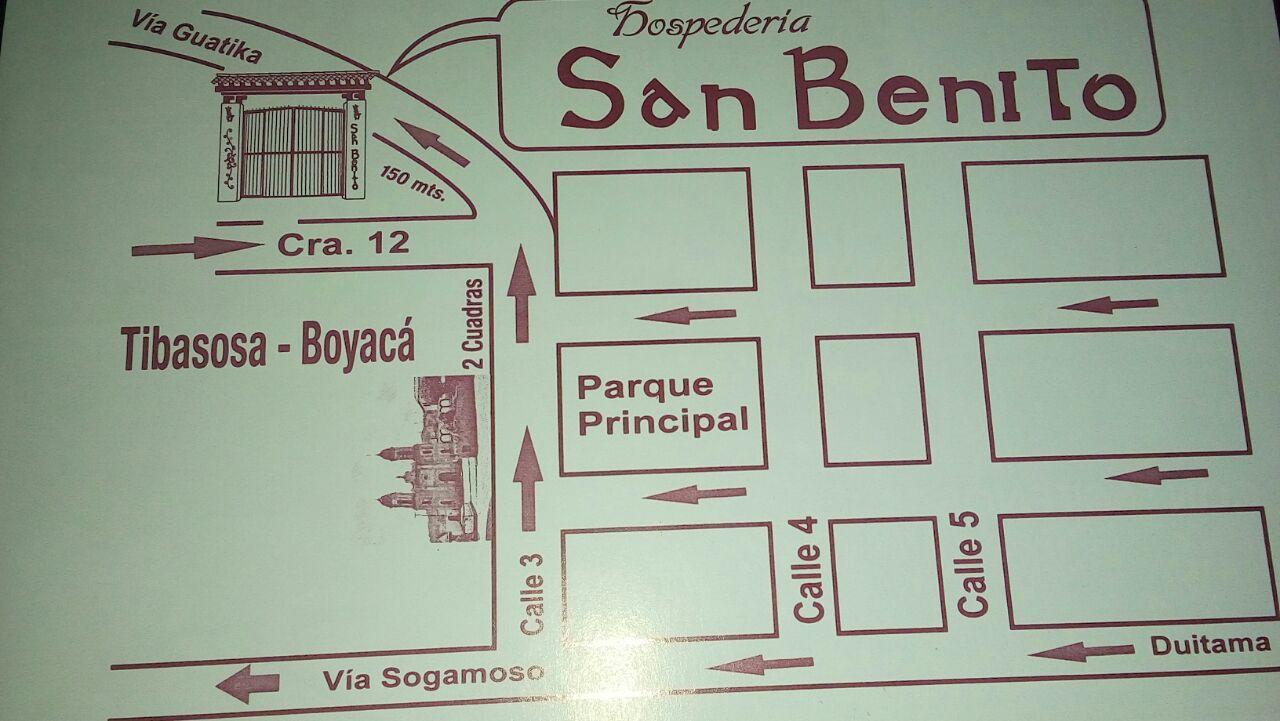 San Benito Hotel Tibasosa Kültér fotó